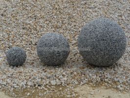 trio sphères bleu grise